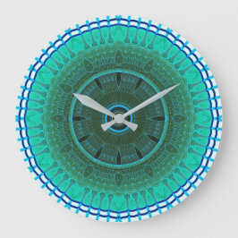 Mandala Wall Clock Stor Klocka