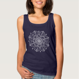 Mandala white t shirt
