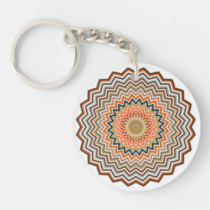 Mandala Zigzag Mönster