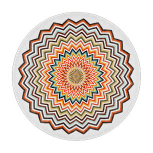 Mandala Zigzag Mönster