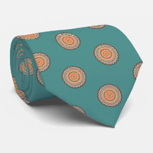 Mandala Zigzag Mönster Slips