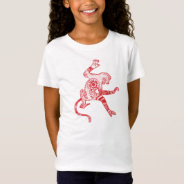 Mandalaen avfyrar den inpassade BabydollT-tröja Tee Shirt