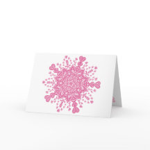 Mandalakort på Alla hjärtans dag