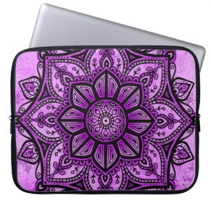 MandalaNeoprenelaptop sleeve 15 flytta sig mycket