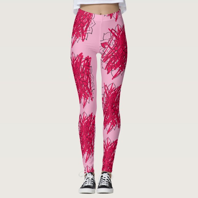 Mandalas är så avslappnande.. leggings (Framsida)