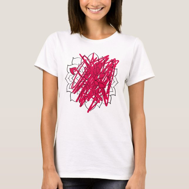 Mandalas är så avslappnande.. t shirt (Framsida)