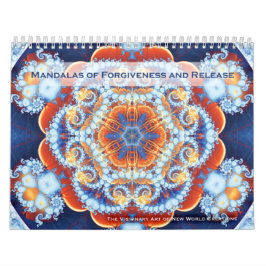 Mandalas av förlåtelse- & frigörarkalendern kalender