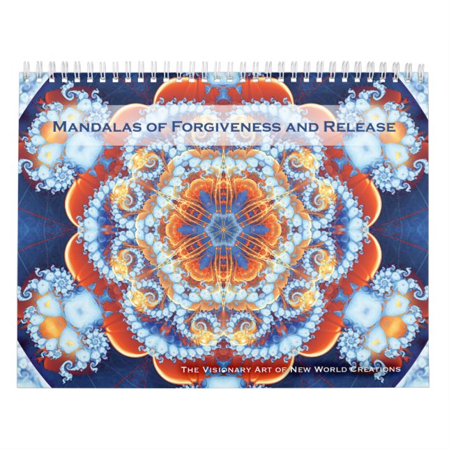 Mandalas av förlåtelse- & frigörarkalendern kalender (Omslag)