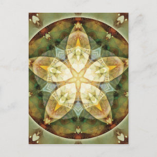 Mandalas för förlåtelse och lansering 1 vykort