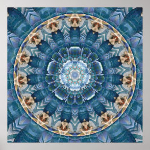 Mandalas för tider av affischen för övergång 2 poster
