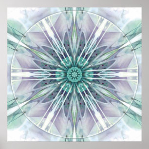 Mandalas för tider av affischen för övergång 2 poster