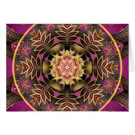 Mandalas för tider av övergång 3 hälsningskort