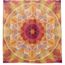 Mandalas för tider av övergången gardin för 10