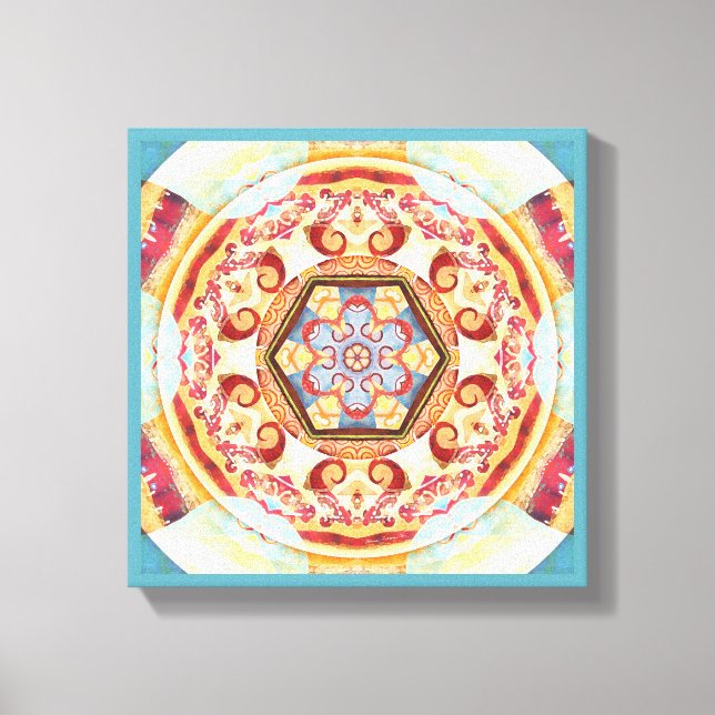 Mandalas for Times of Transition 4 Wrapped Canvas (Framsida)