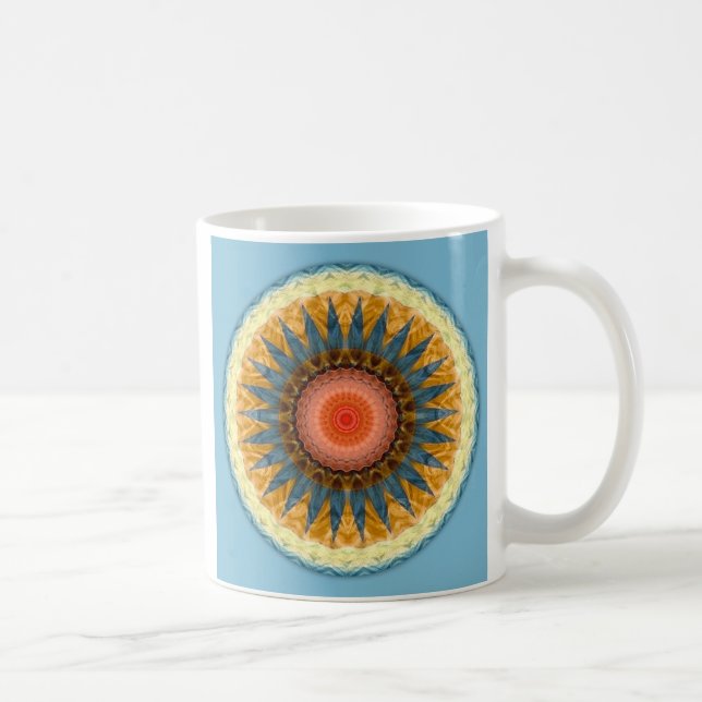 Mandalas från hjärtan av kapitulationen, nr. 8, kaffemugg (Höger)