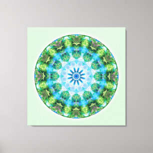 Mandalas från hjärtan av omformning, nr. 6 canvastryck