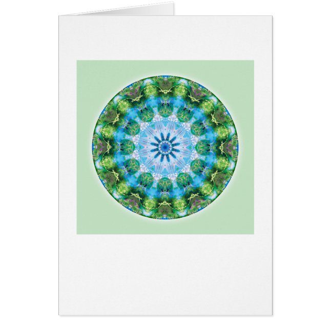 Mandalas från hjärtan av omformning, nr. 6 OBS kort (Framsidan)