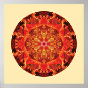Mandalas från hjärtan av omformning, nr. 7 poster