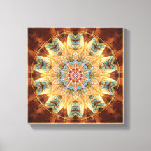 Mandalas från hjärtat av ändring 4, omslagen arbet