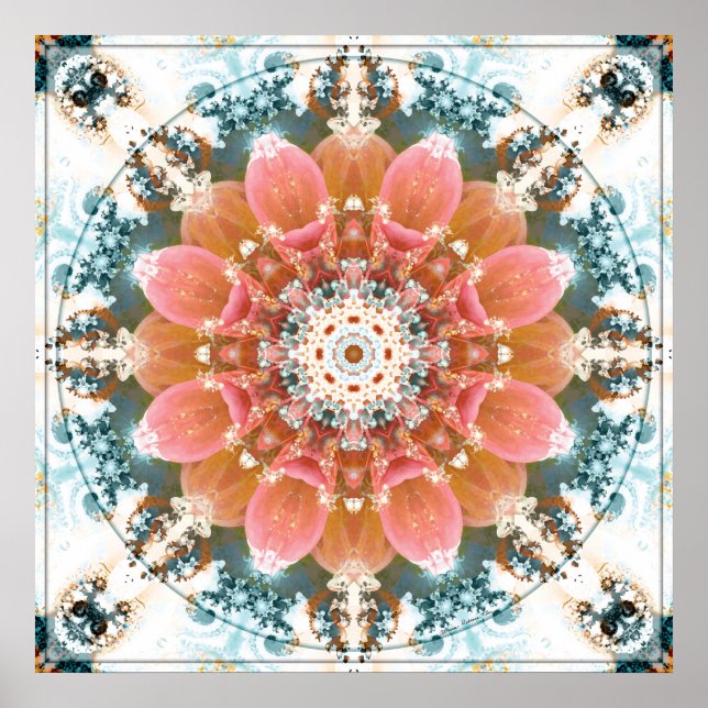 Mandalas från hjärtat av ändring 9 Poster (Framsidan)