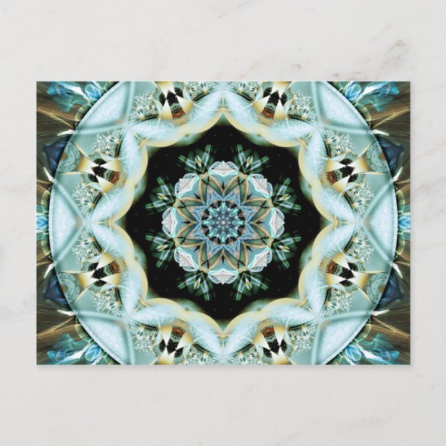 Mandalas från Hjärtat av Frihet 21 Vykort (Framsida)