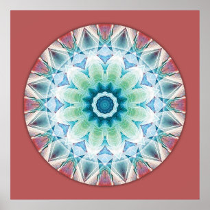 Mandalas från omvandlingens hjärta, nr 3 poster