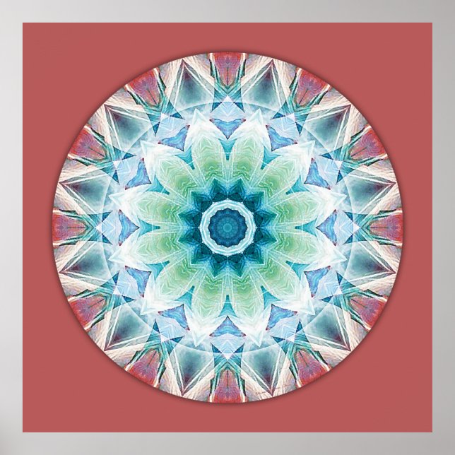 Mandalas från omvandlingens hjärta, nr 3 poster (Framsidan)