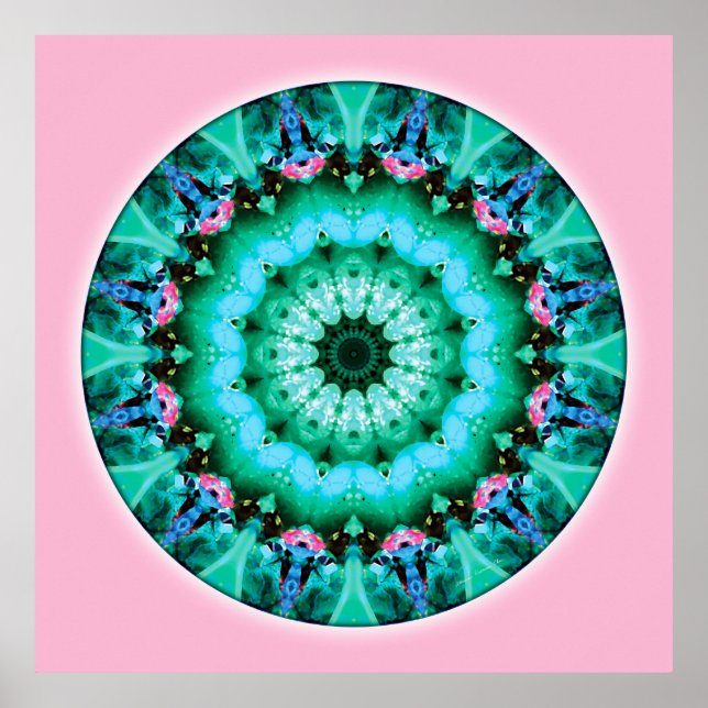 Mandalas från omvandlingens hjärta, nr 5 poster (Framsidan)