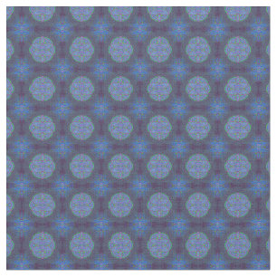 Mandalas i kombination med blå repeterad mönster tyg