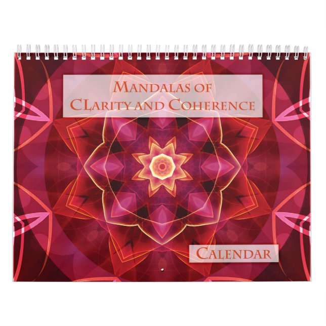 Mandalas of Clarity & Coherence Calendar Kalender (Omslag)