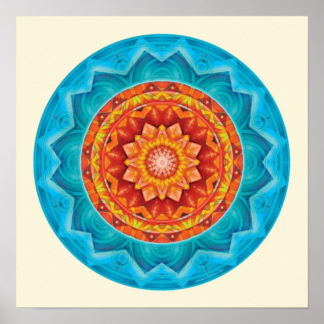 Mandalas of Deep Trust, nr 8 Poster (Framsidan)