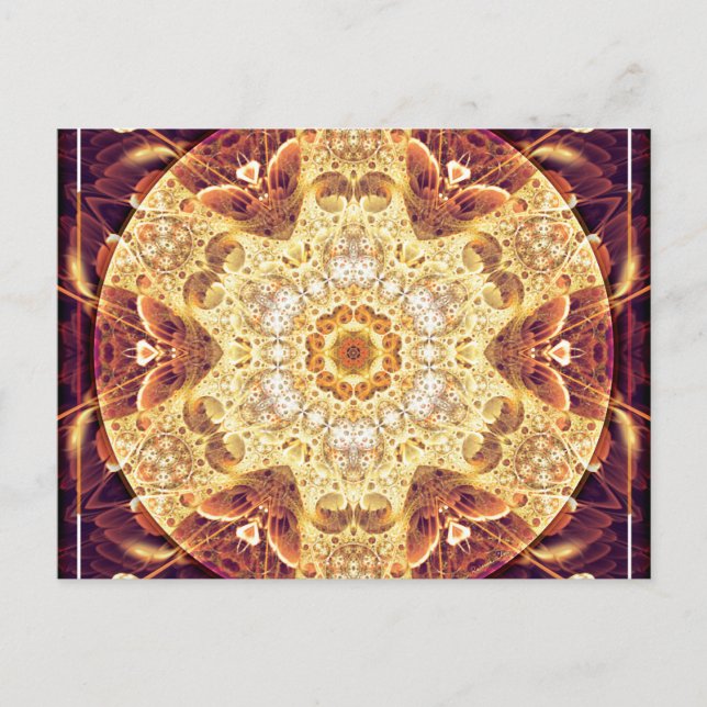Mandalas of Forgitivity and Release 4 Vykort (Framsida)