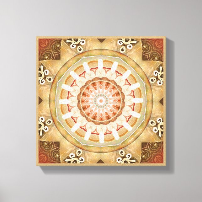 Mandalas of Forgitivity & Release 23 Canvas Wrap (Framsida)