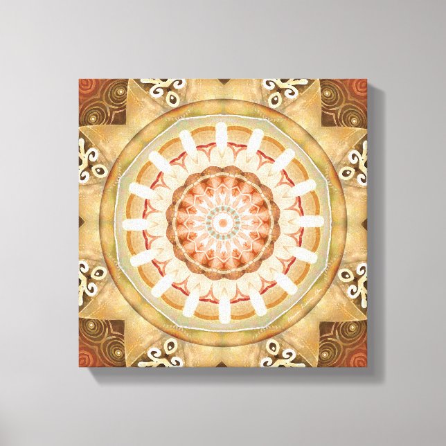 Mandalas of Forgitivity & Release 23 Canvas Wrap (Framsida)