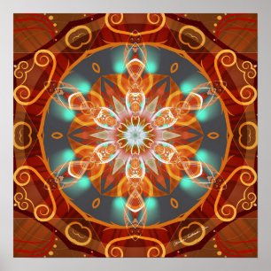 Mandalas of Unity 3 Poster