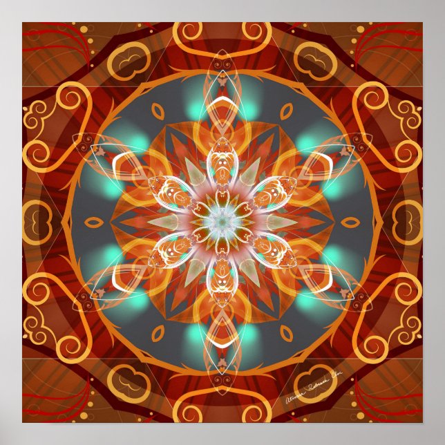 Mandalas of Unity 3 Poster (Framsidan)
