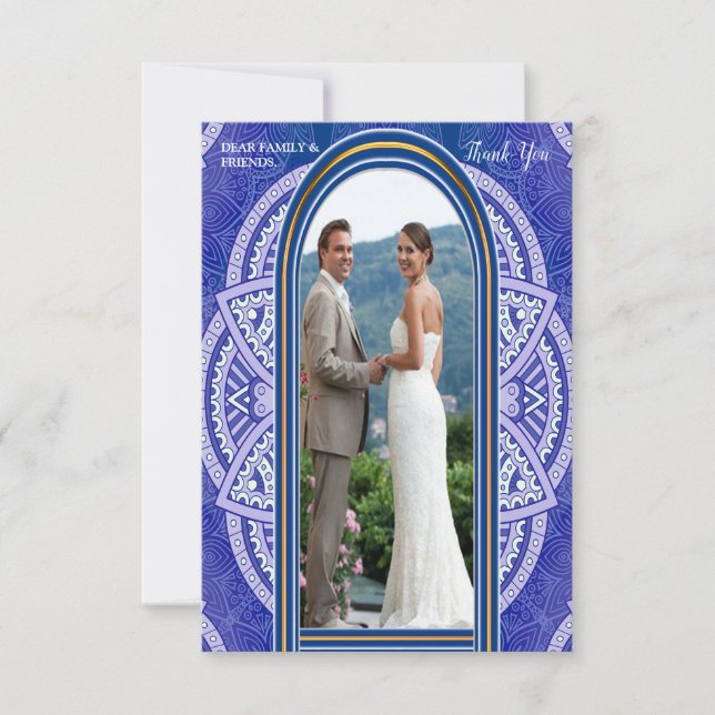 Mandalas på blandade nederländska Blue Tack OSA Kort (Framsida)