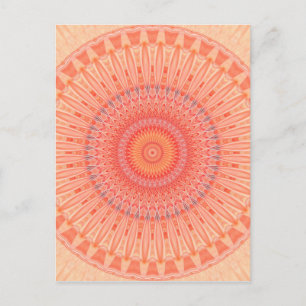 Mandalas psykiska hälsa skapat av Tutti Vykort