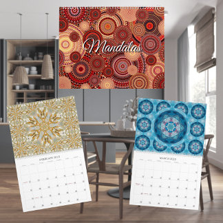 Mandalas-samlingskalender Kalender