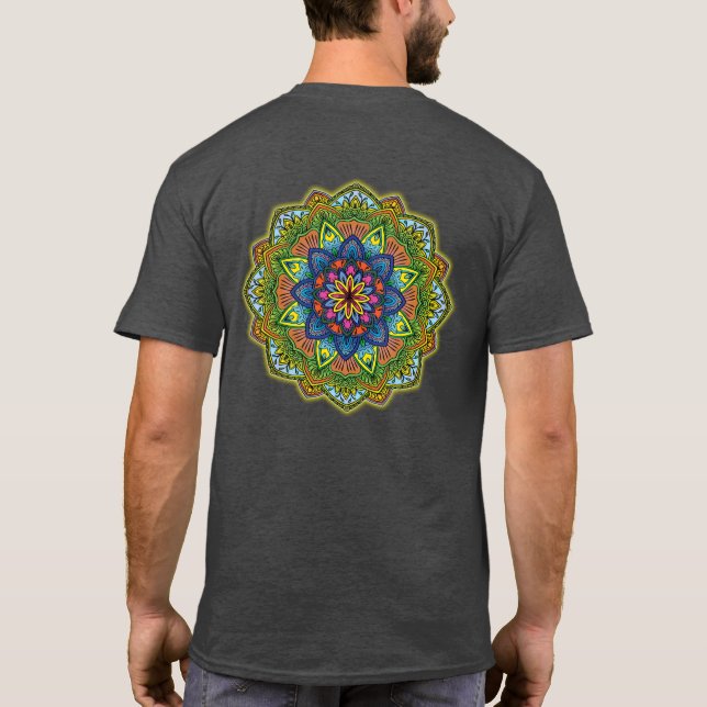 Mandalaskjorta Tee Shirt (Baksida)