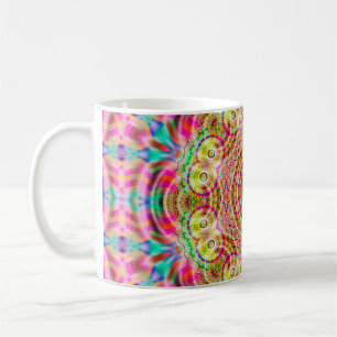 Mandalblommans utformning kaffemugg
