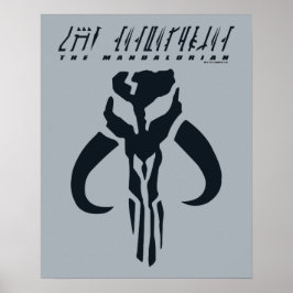 Mandalorianskymbolskt Poster