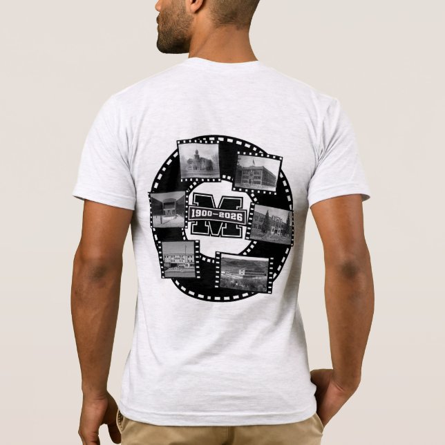 Mandan All Class Reunion T-shirt (Baksida)