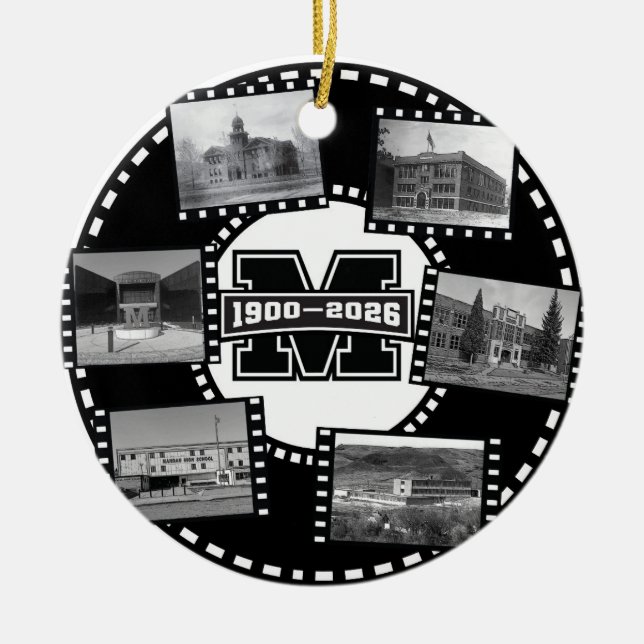 Mandan Alla Klasser Återträff Ornament (Framsidan)