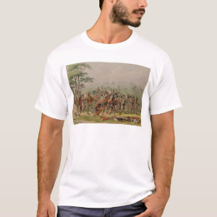 Mandan bågskyttetävling, c.1832 t shirt