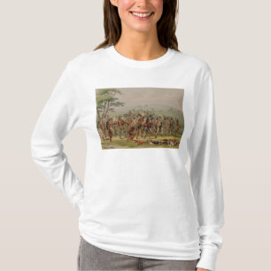 Mandan bågskyttetävling, c.1832 tee shirt