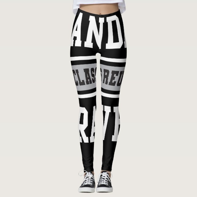 Mandan Braves All Class Reunion Leggings (Framsida)