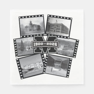 Mandan Braves All Class Reunion Paper Napkins Pappersservett