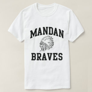 Mandan Braves Herr T-shirt