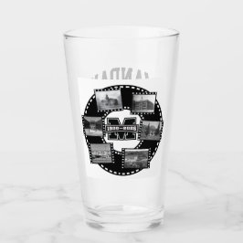 Mandan Braves Pintglas Glaskopp